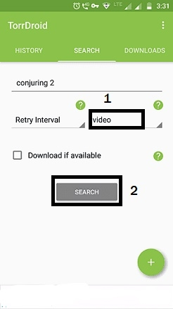 Download Movies in TorrDroid App Step_2