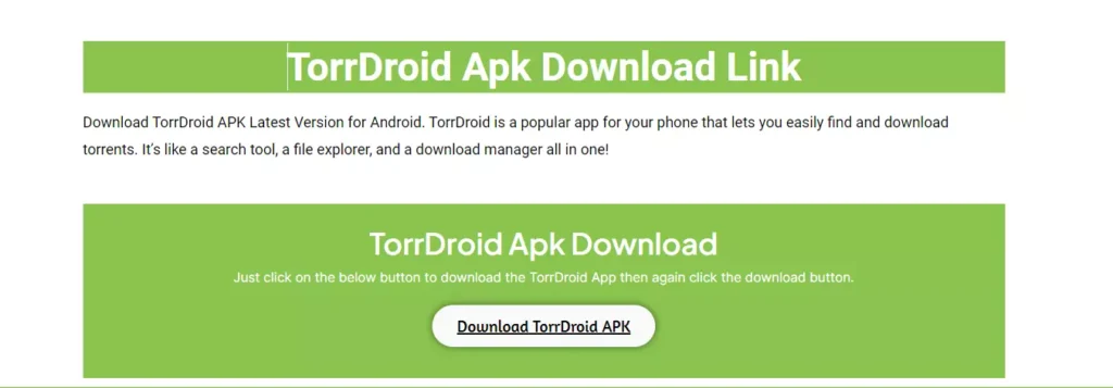 How To Download & Install The TorrDroid App On Android (Torrent.